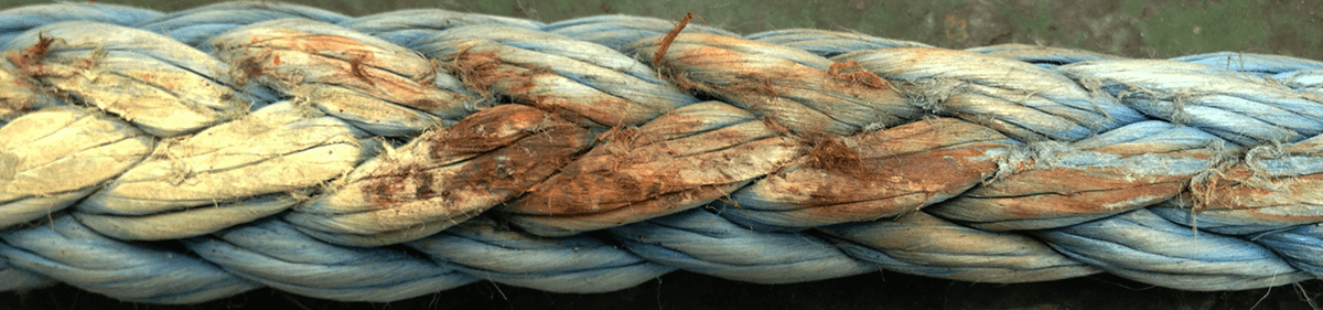 Rope Discoloration Example