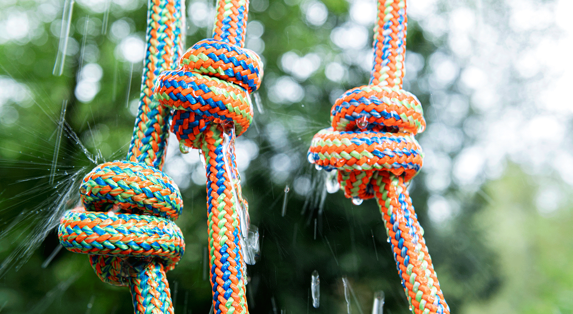 3 wet ropes