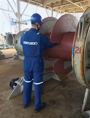 Winch Surface Prep Winch Surface Prep