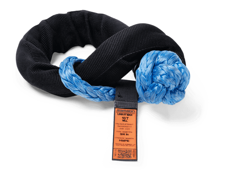 Link-It Max Soft Shackle |High-Strength Synthetic Rope Shackle