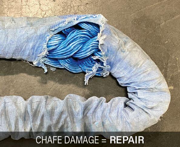 Chafe Damage = Inspect